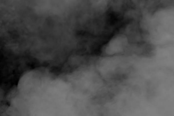 istock abstract background smoke curves and wave on black background 1177769972