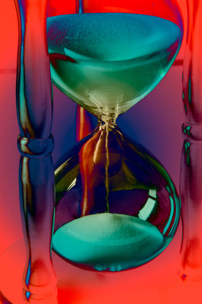 istock Hourglass art in vibrant colors 1177781460