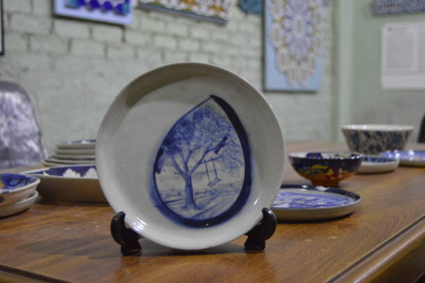 istock Pakistani handi crafts work at nasarpur town sindh Paksiatn 1177808328