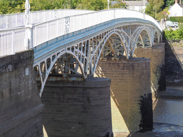 istock Old Wye Bridge in Chepstow 1177813050