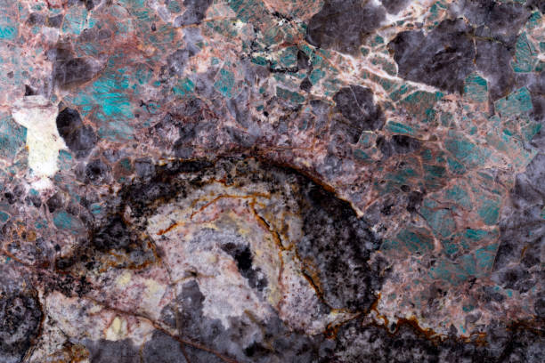 istock Unusual quartzite background in beautiful colors for your strict design. 1177814274