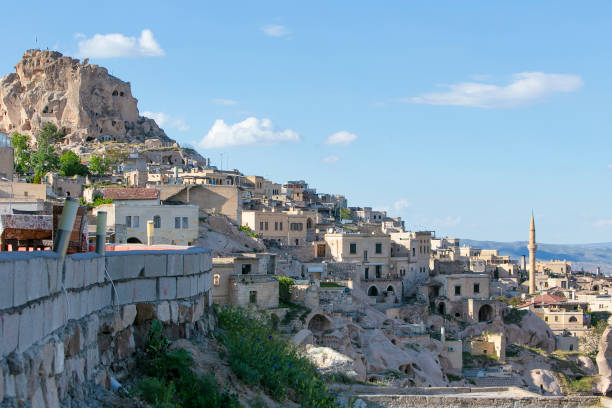 istock uchisar in cappodocia, Goreme, Turkey 1177830567