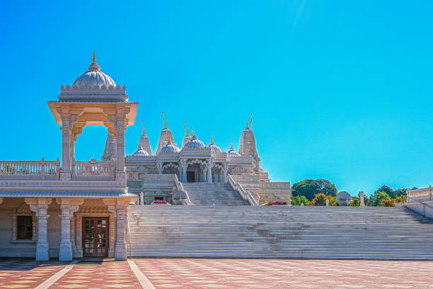 istock Plaza and Steps to Hindu Temple 1177830570