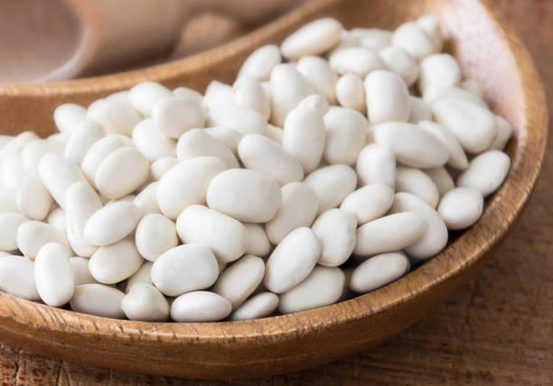 istock White beans in wooden bowl close up 1177835693