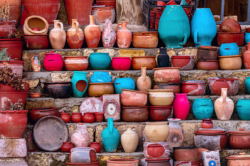 Heap of Ceramic Pots in Goreme, Cappadocia