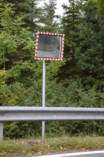 istock country road curve with a mirror 1177843979