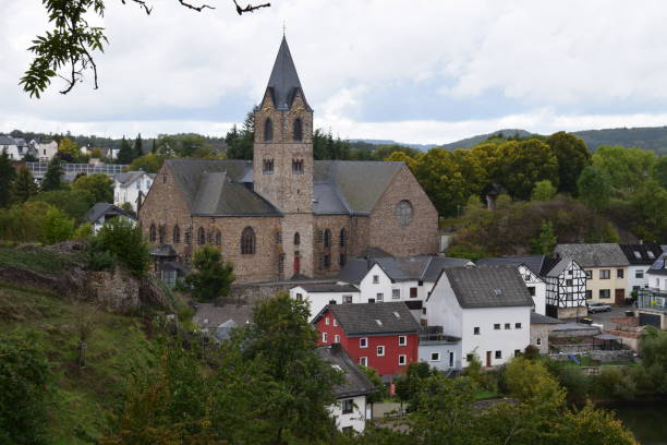 istock town with medieval church 1177844495