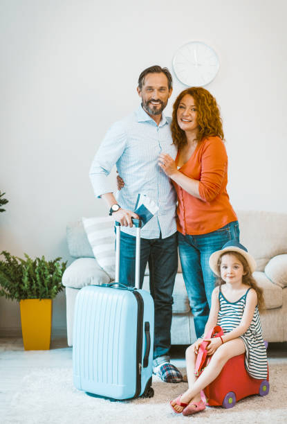 istock Family leaving on vacation. 1177845370