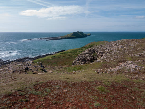 istock Worms Head South Wales Gower peninsula outside coastal scene 1177852649