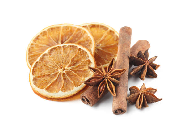 istock Spices for mulled wine isolated on white background 1177859176