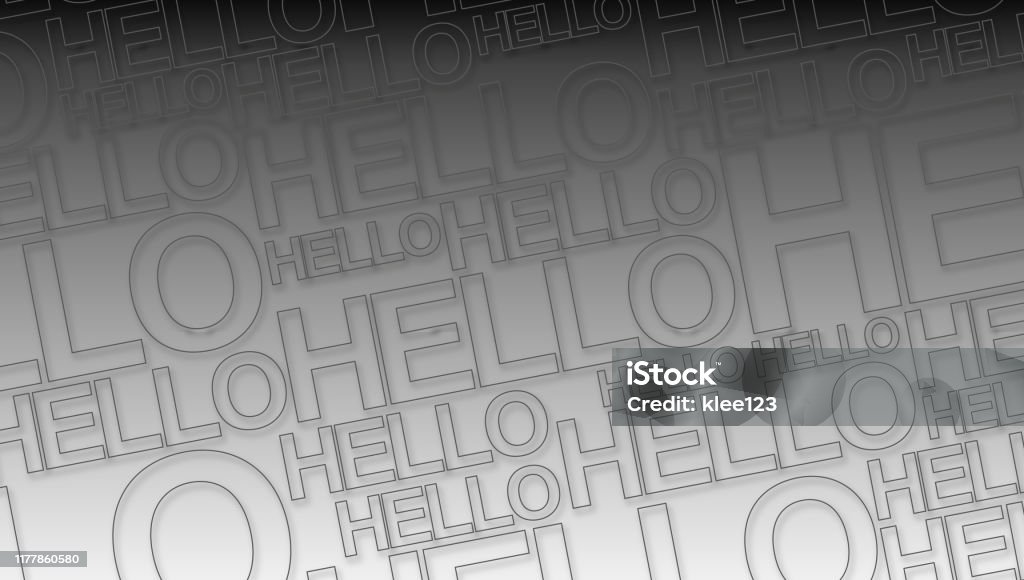 Hello Background Graphics Hello Background Stock Illustration - Download Image Now - Abstract ...