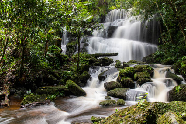 istock Man Daeng Waterfall at Phu Hin Rong Kla National Park, Phitsanulok 1177860630