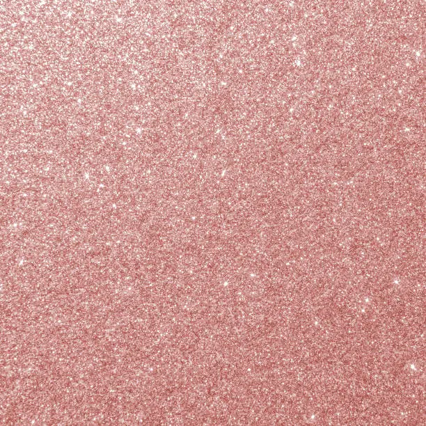 Rose gold glitter texture pink red sparkling shiny wrapping paper background for Christmas holiday seasonal wallpaper decoration, greeting and wedding invitation card design element