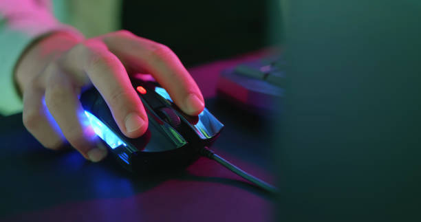 istock cyber sport gamer use mouse 1177874295
