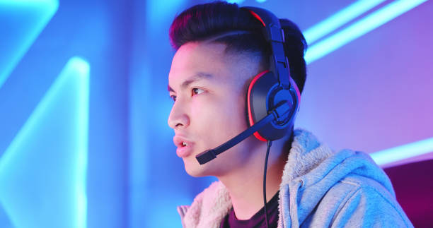 istock Young Asian cyber sport gamer 1177874895