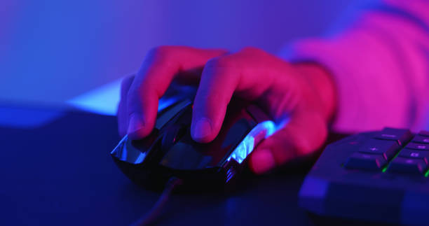 istock cyber sport gamer use mouse 1177875455