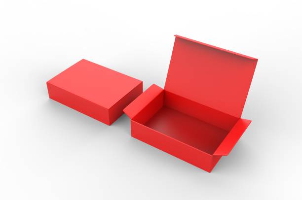 istock Blank pinch lock paper box for branding. 3d render illustration. 1177879045