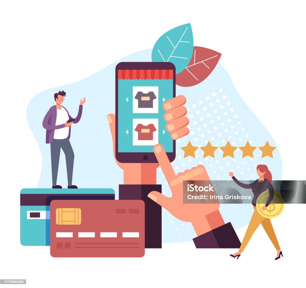 Online Internet Shopping Purchasing Concept Vector Flat Cartoon Graphic Design Illustration Stock Illustration - Download Image Now - iStock Online Internet Shopping Purchasing Concept Vector Flat Cartoon Graphic Design Illustration Stock Illustration - Download Image Now - iStock