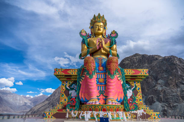 istock Statue of Buddha Image in Ladakh,India 1177880147