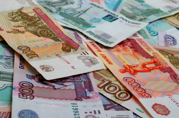istock Rubles Russian cash. 1177880710
