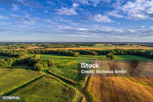 istock Field and Lanes 1177881936