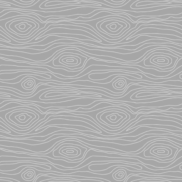 ręcznie rysowany bezszwowy wzór - wood backgrounds textured plank stock illustrations