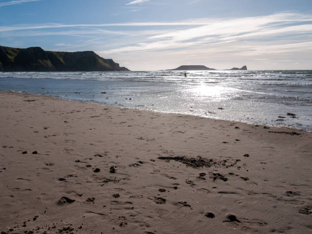 istock Worms Head South Wales Gower peninsula outside coastal scene 1177888104