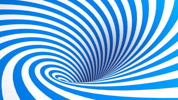 istock blue and White spiral background - 3D rendering illustration 1177888205