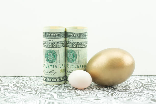 istock Horizontal image of conceptual savings symbols 1177895732