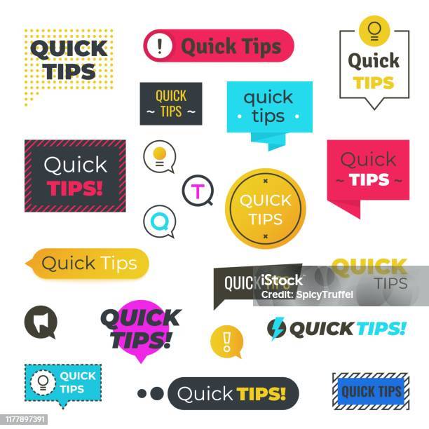 Quick Tips Logos And Banners Helpful Tricks Shapes Advices And ...