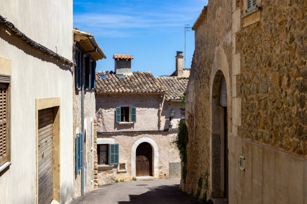 istock The village Campanet at Mallorca 1177902025