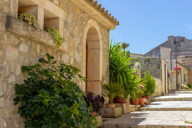 istock The village Campanet at Mallorca 1177902046