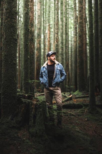 istock man portrait in the forest 1177906719