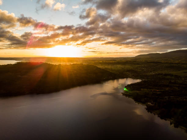 istock Sunset in Ranco Lake 1177907369