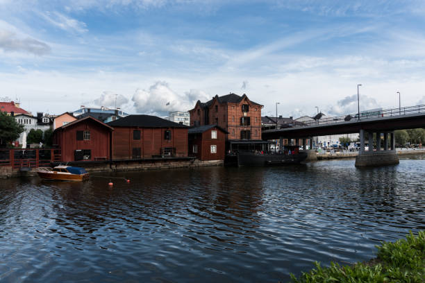 istock Porvoo traditional houses 1177909373
