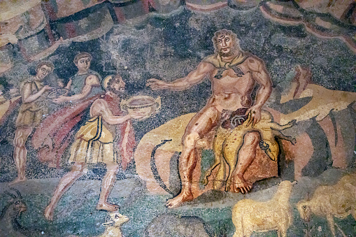Mosaic from Villa romana del Casale in Piazza Armerina
