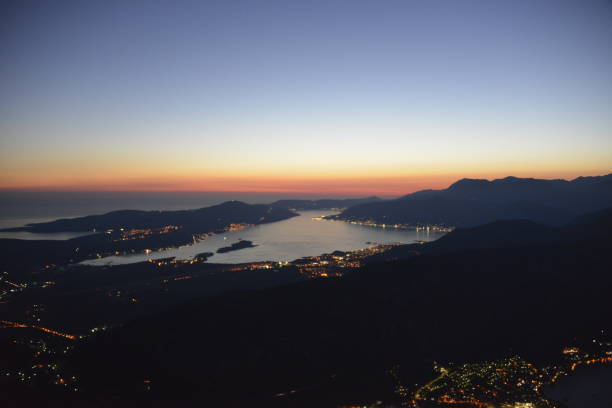istock Sunset over the Bay of Kotor 1177917156