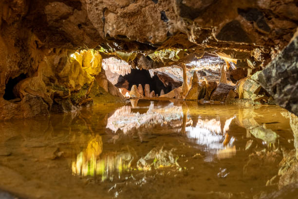 Cheddar caves in Somerset