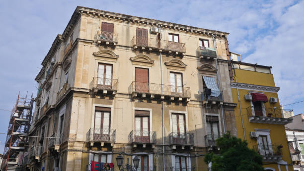 istock Italy, Catania ancient building and infrastructure 1177934667