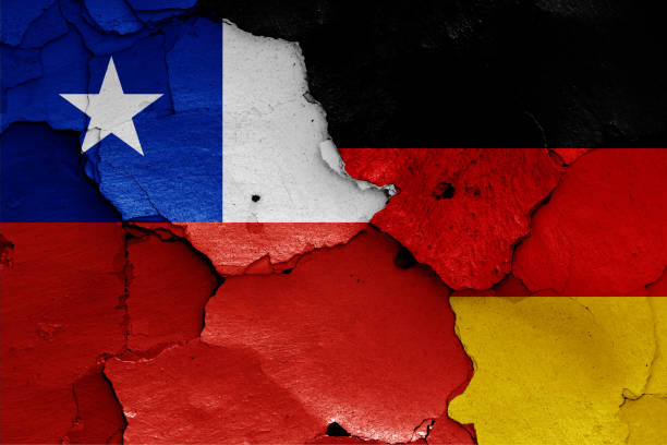 istock flags of Chile and Germany 1177935552
