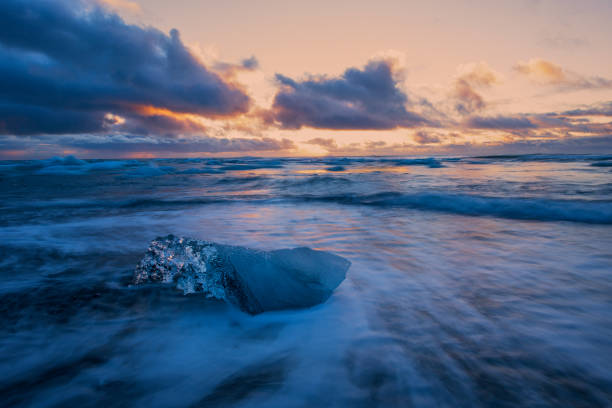istock Sunrise and Blue Ice 1177940882