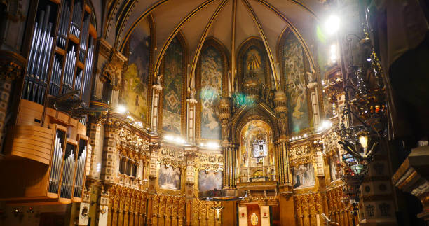 istock Spain, Barcelona, Santa Maria de Montserrat‎ Abbey 1177946949