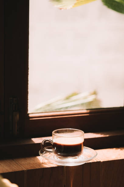 istock Hot coffee in the cafe 1177995492