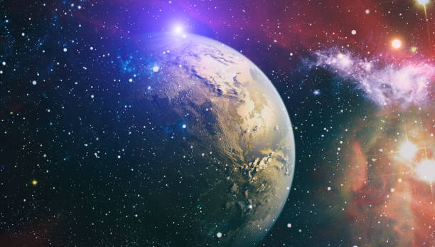 istock Cosmic galaxy background with nebula, stardust and bright shining stars. Abstract bright colorful universe. Nebula night starry sky in rainbow colors. Multicolor outer space. Elements of this image furnished by NASA. 1178002566