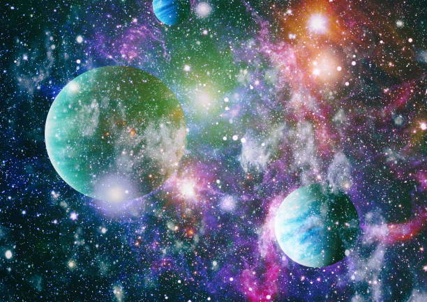 istock Cosmic galaxy background with nebula, stardust and bright shining stars. Abstract bright colorful universe. Nebula night starry sky in rainbow colors. Multicolor outer space. Elements of this image furnished by NASA. 1178002571