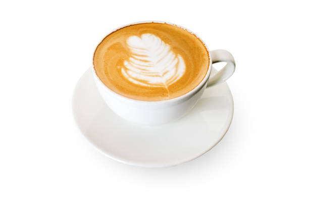 istock White mug of mocha coffee isolated on white background. File contains with clipping path So easy to work. 1178018268