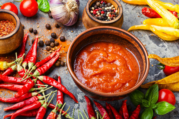 istock Spicy chili sauce or ketchup 1178022749