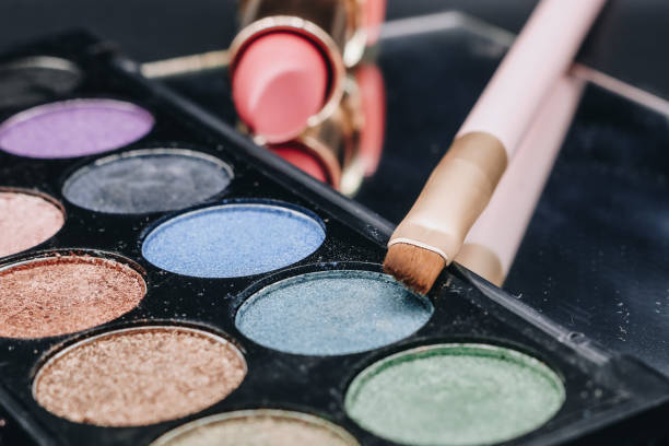 istock Cosmetics on dark background, beauty concept. 1178032025