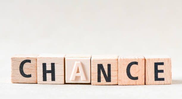 istock word CHANCE on wooden cube block 1178034784