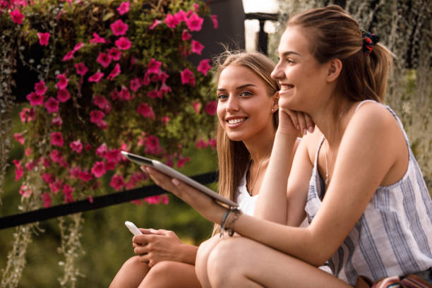 istock Smiling women working outdoors 1178036139